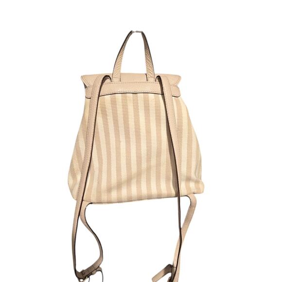 Kate Spade Mulberry Street Small Breezy Striped Backpack, Ottoman Stripe/Pumice - Picture 2 of 10